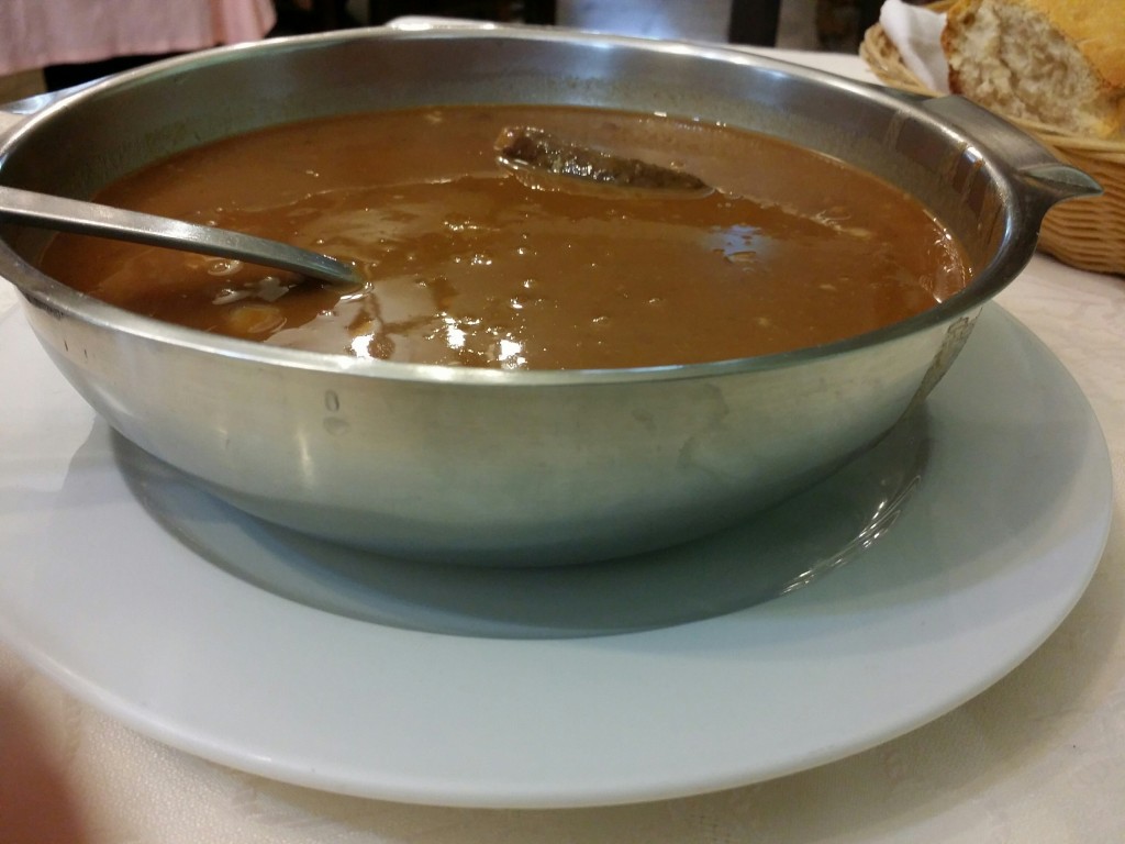 Beans presentation, Bidebieta restaurant