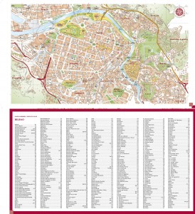 Bilbao mapa turistico callejero