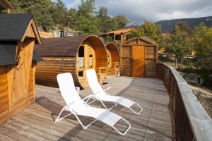Artaza sauna con terraza