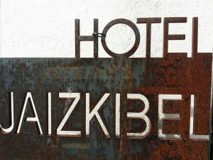 Cartel Hotel Jaizkibel