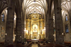 Interior Basílica de Begoña