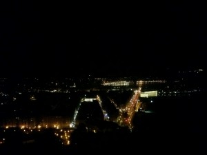 Vista nocturna Mirador de Ullia