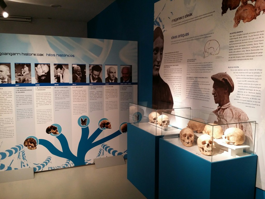 Exposición temporal de Arkeologi Museoa