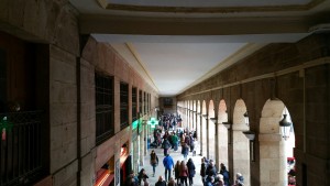 Soportales Plaza Nueva de Bilbao