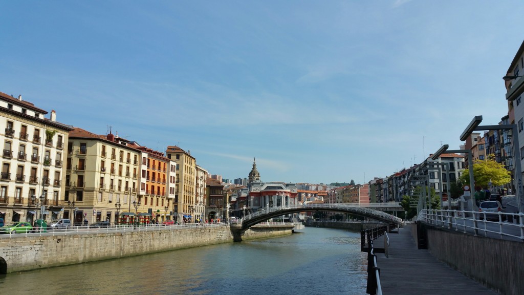 Puente de la ribera, marzana, casco viejo Bilbao