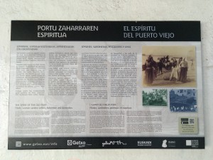 Panel Puerto Viejo, Getxo