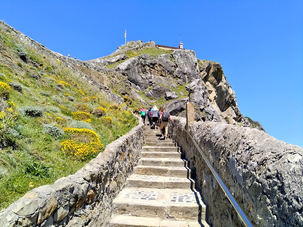 Escaleras San Juan de Gaztelugatxe