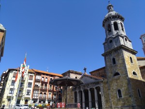 Iglesia casco historico de Bermeo