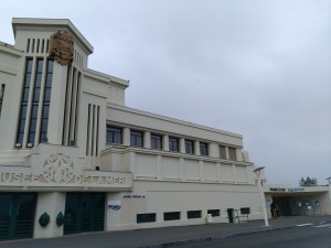 Edifiio y entrada del Aquarium de Biarritz
