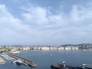 Vista Panoramica de Donostia desde el Aquarium