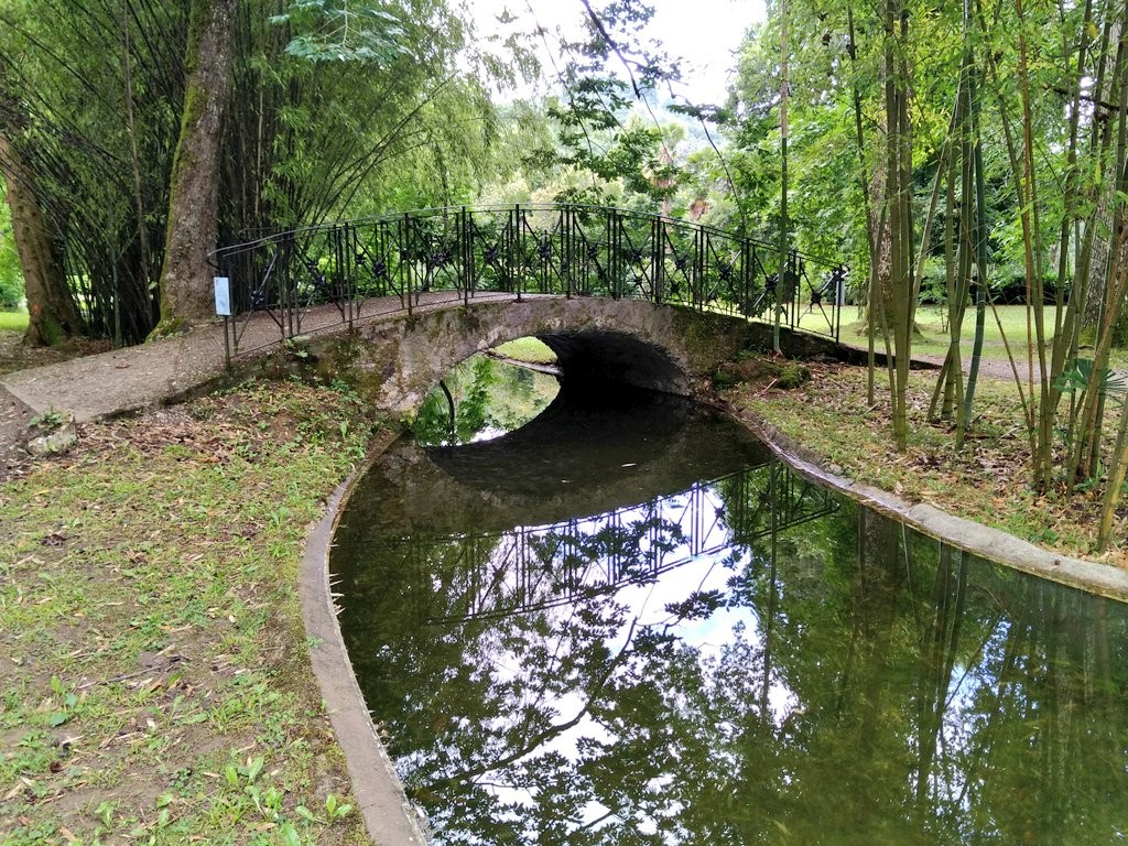 Garden Bridge of the Natural Park of the Bertiz Estate