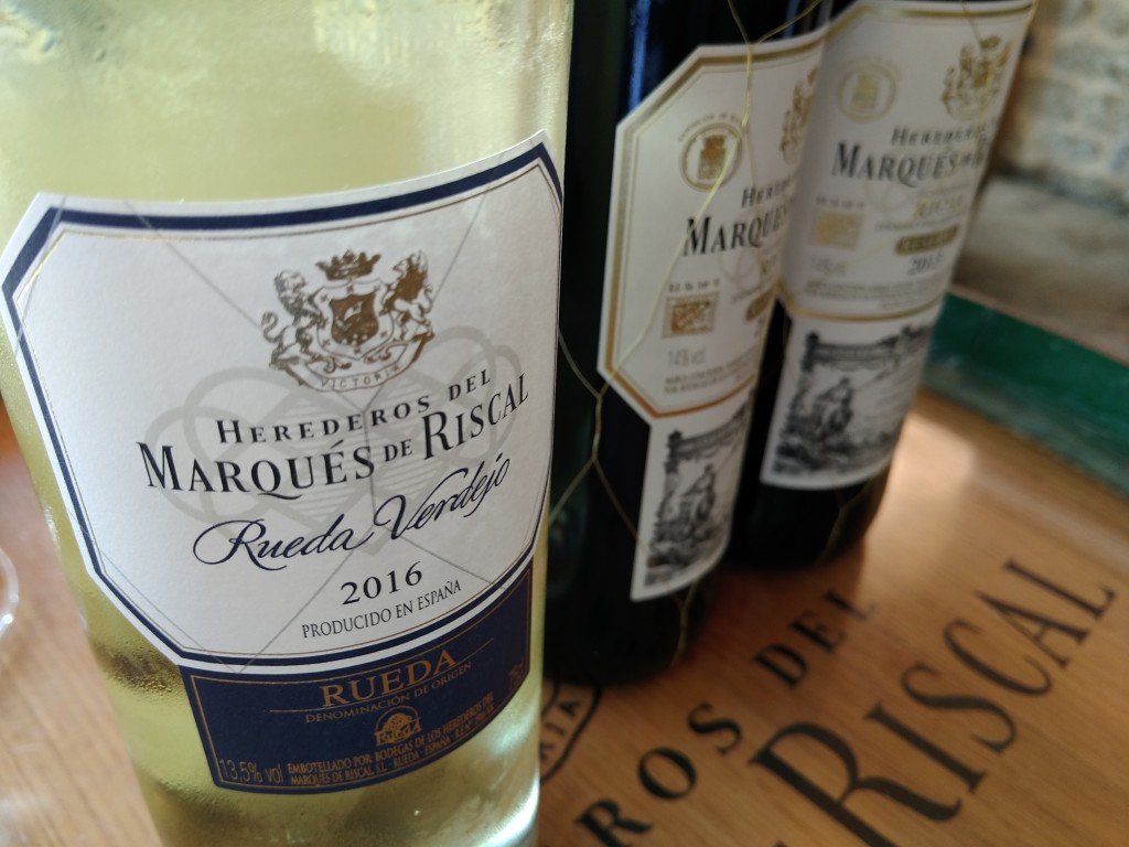 Tasting at the Marqués de Riscal winery
