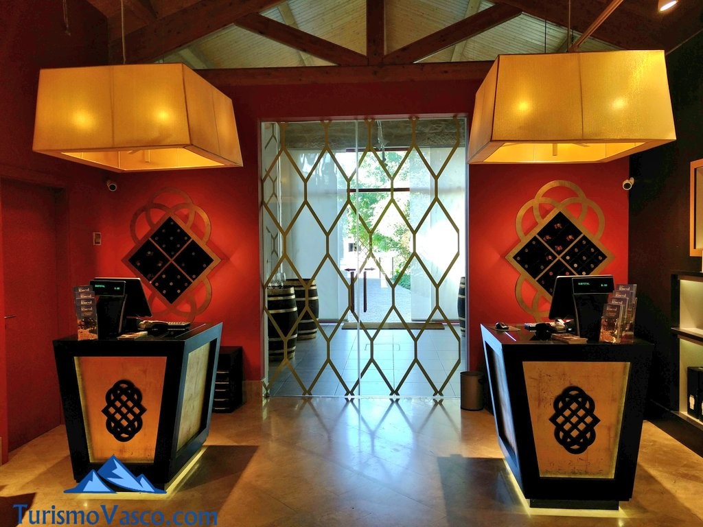 Tienda de la bodega Marqués de Riscal