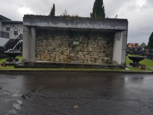 Muro de fusilamiento del cementerio de Bilbao