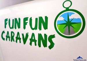 Alquiler de autocaravas en Euskadi, logo Fun Fun Caravans