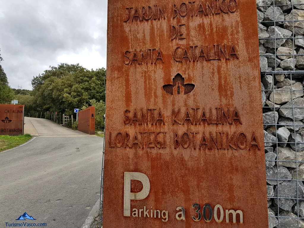 Entrance to the Santa Catalina Botanical Garden