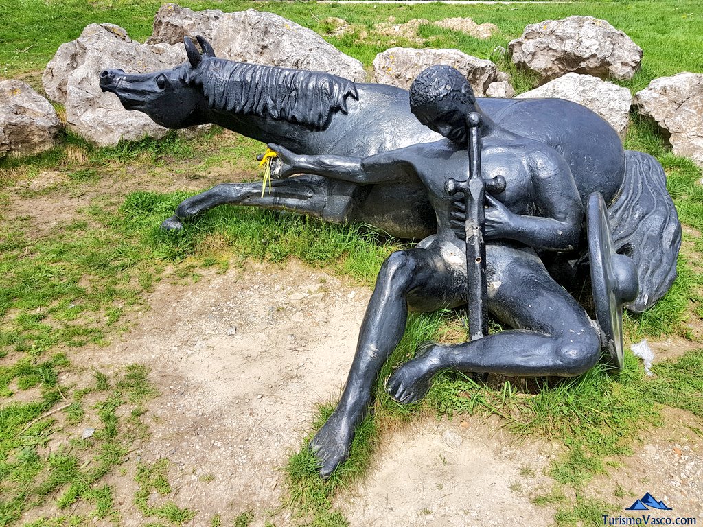 estatua de Orreaga - Roncesvalles