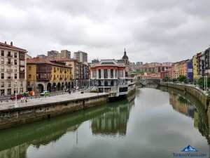 Ría de Bilbao, mercado de la ribera y san anton