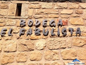 Cartel de la Bodega el fabulista, laguardia