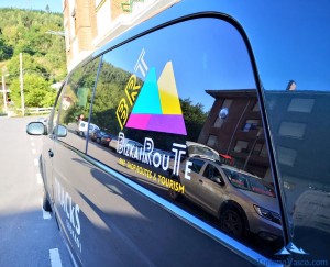 Furgoneta, rutas en bici por Euskadi con Bizkairoute