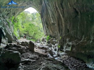 salida cueva, cuevas de Zugarramurdi