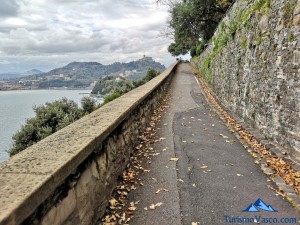 camino de subida, Monte Urgull