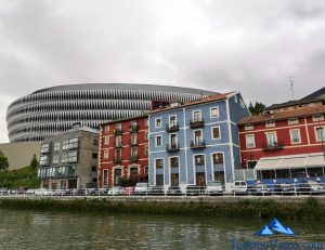 san mames desde la ria de Bilbao, rutas en velero en Getxo