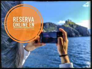 Reserva online ruta en barco San Juan de Gaztelugatxe