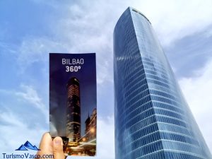 folleto, Mirador Torre Iberdrola, las mejores vistas de Bilbao