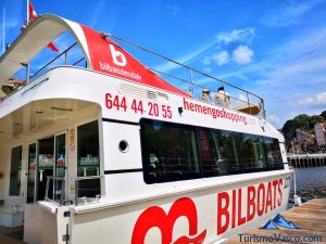 Barco Bilboats amarre, Barcos en Bilbao