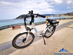 bici bahia de la concha, alquiler de bicicletas en Donostia San Sebastian