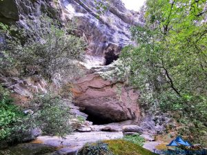 nivel inferior,ruta cueva de Los Goros