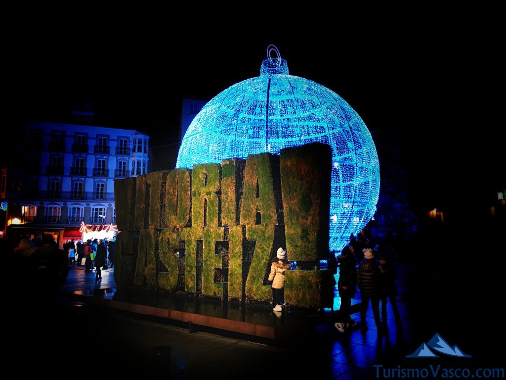 adornos navideños en vitoria gasteiz, navidad en Vitoria Gasteiz, que ver en Vitoria Gasteiz
