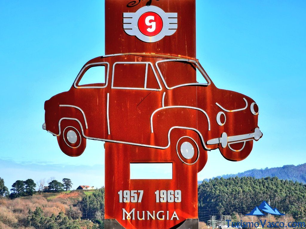 traffic circle Goggomobil Mungia, Mungia what to see and do