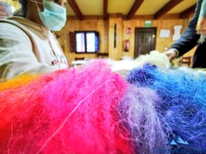 lana de colores, pastor por un día en Euskadi