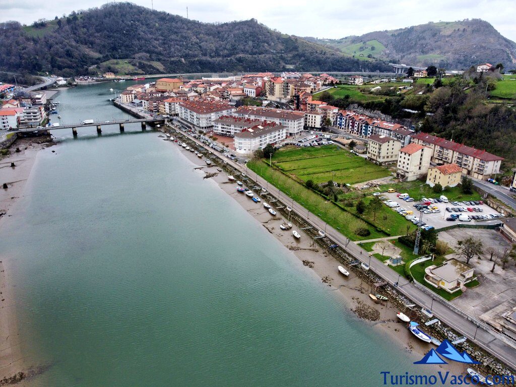 orio, río Oria, dron, qué ver en Orio