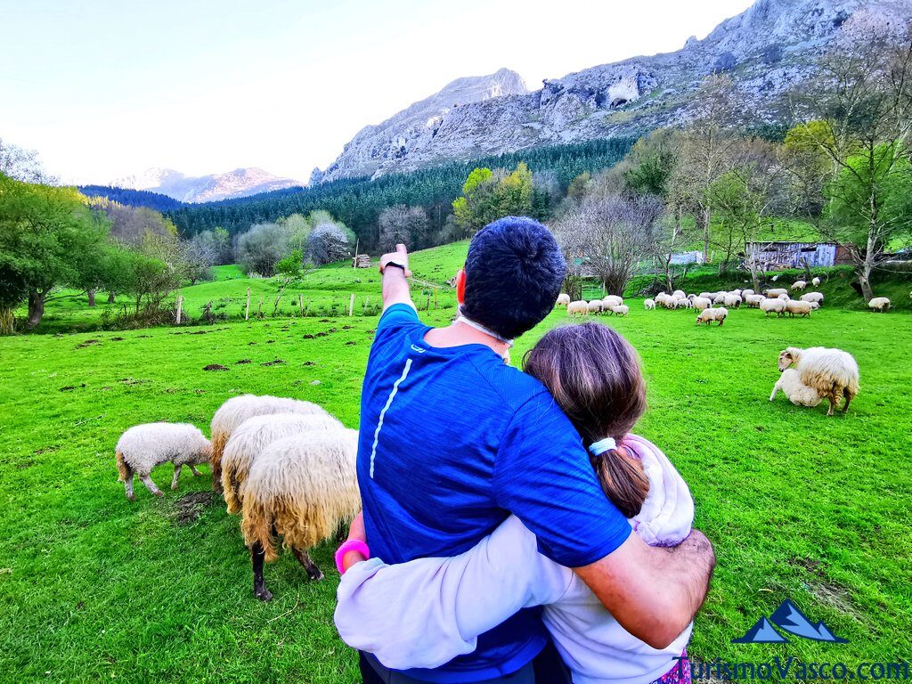 pastor por un día Urkiola, Euskadi, pastor por un día