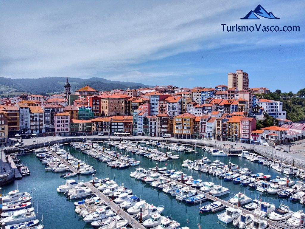 bermeo desde el dron, qué ver en Bermeo