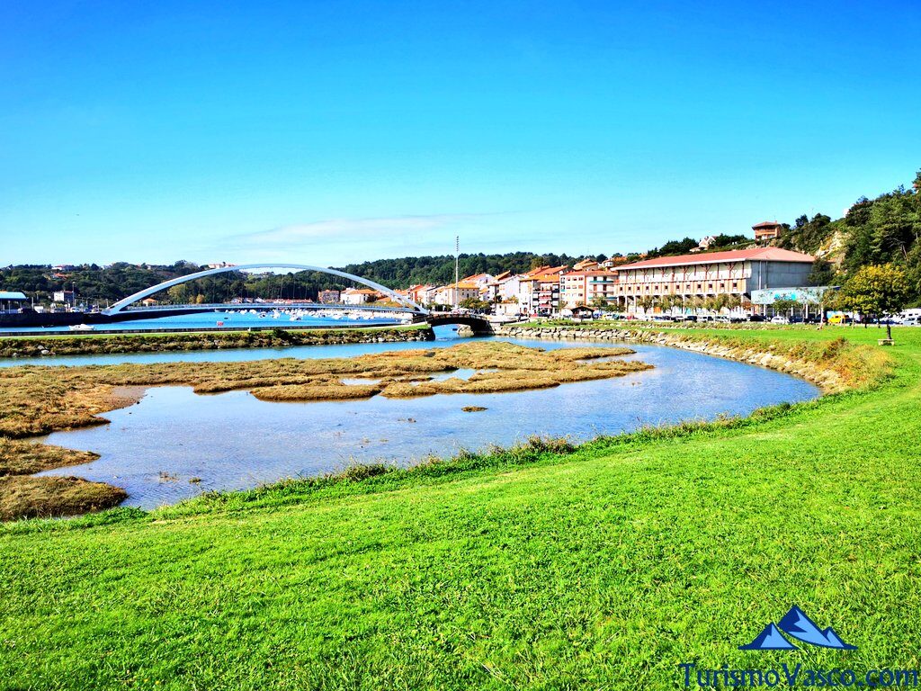 marismas de la ria de plentzia, ruta de Plentzia al Castillo de Butrón