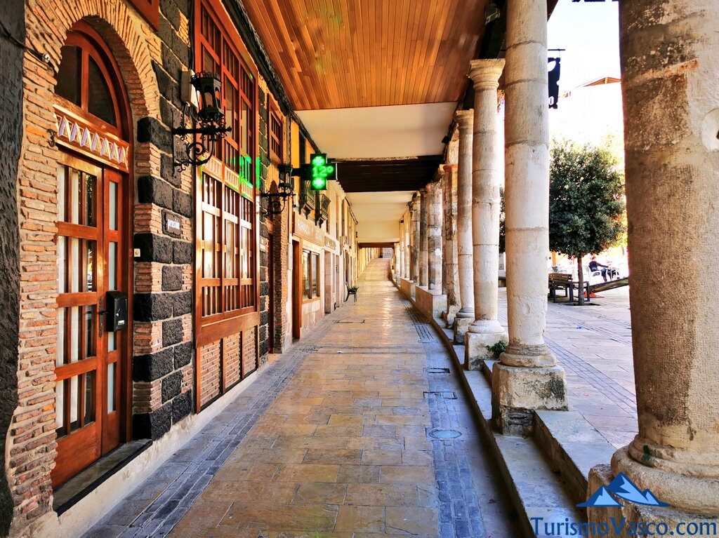 olbeas de san juan, olbeas de Agurain, arcades in agurain, what to see in Agurain Salvatierra