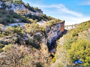 panoramica del desfiladero del río Purón