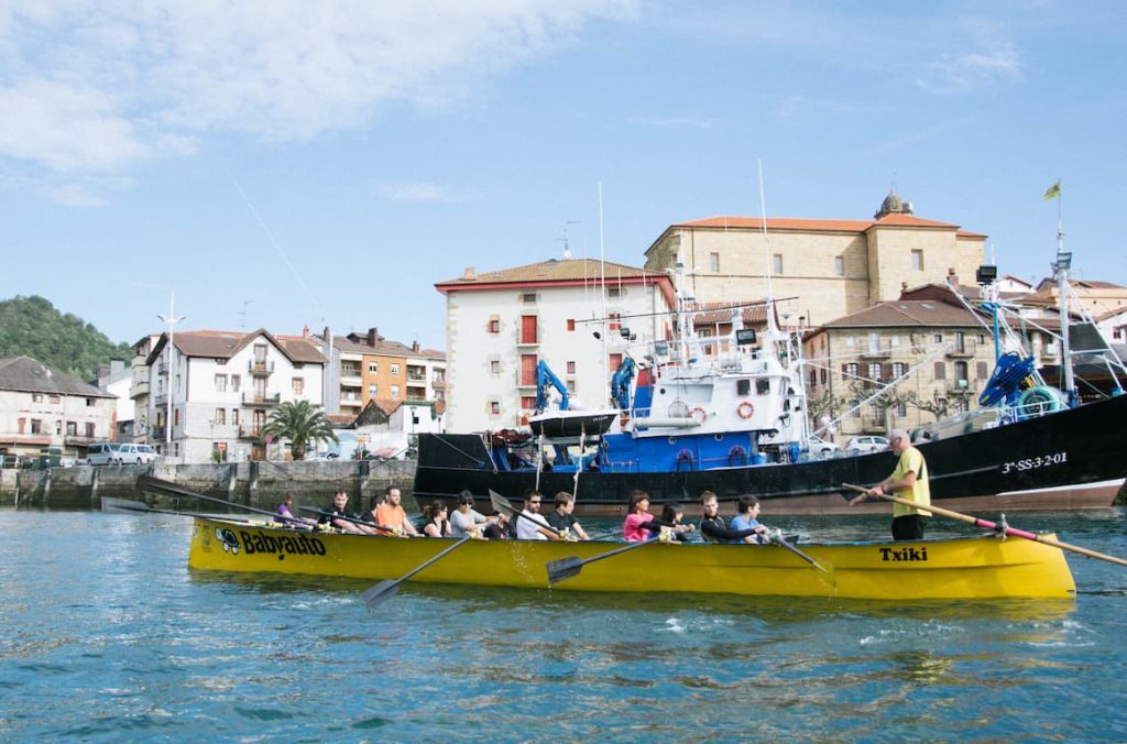boat trip in the Basque Country, Orio