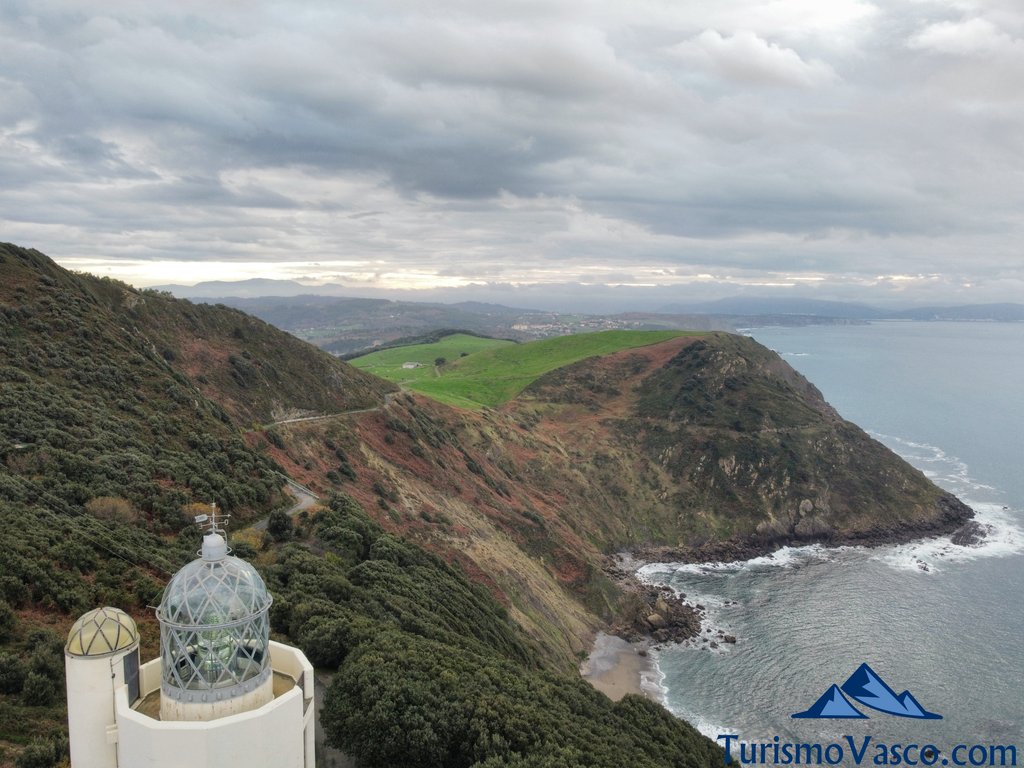 vistas desde el faro de gorliz, visitas guiadas a gorliz