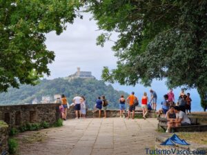 Panoramic view of Igeldo from Urgull, what to see in Donostia San Sebastián in one day