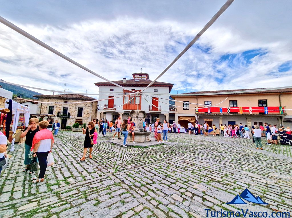 goiko plaza, feria de antaño de artziniega, feria medieval