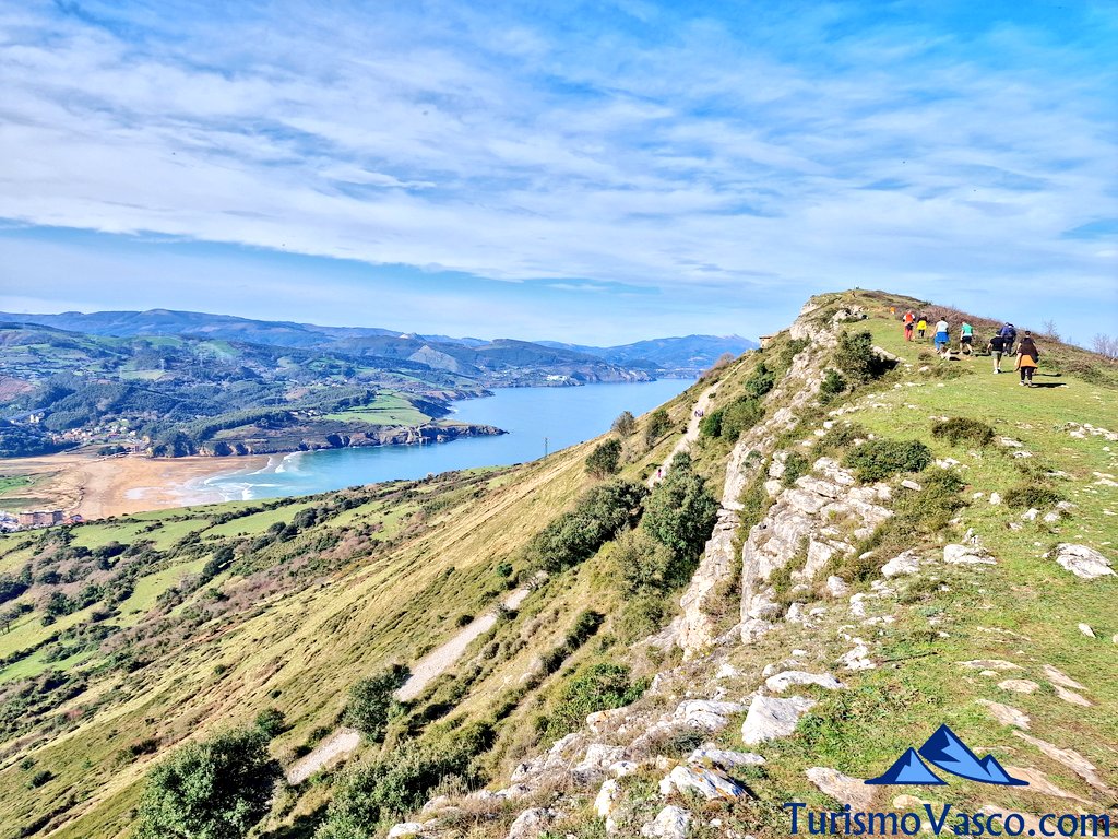 recorrido punta lucero desde zierbena