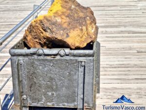 estraccion de mineral en barakaldo, parque de Zamalanda