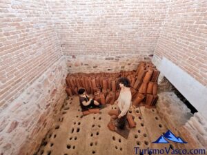 interior of the Elorrio tile kiln