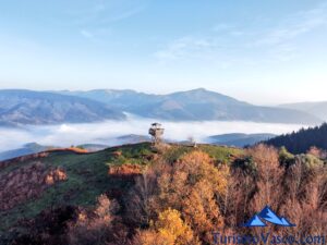 hiking in Zalla, Ilso viewpoint