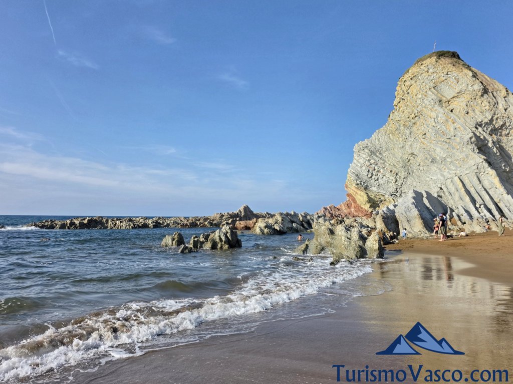 Guided tours of the Bizkaia Flysch, Sopela Beach